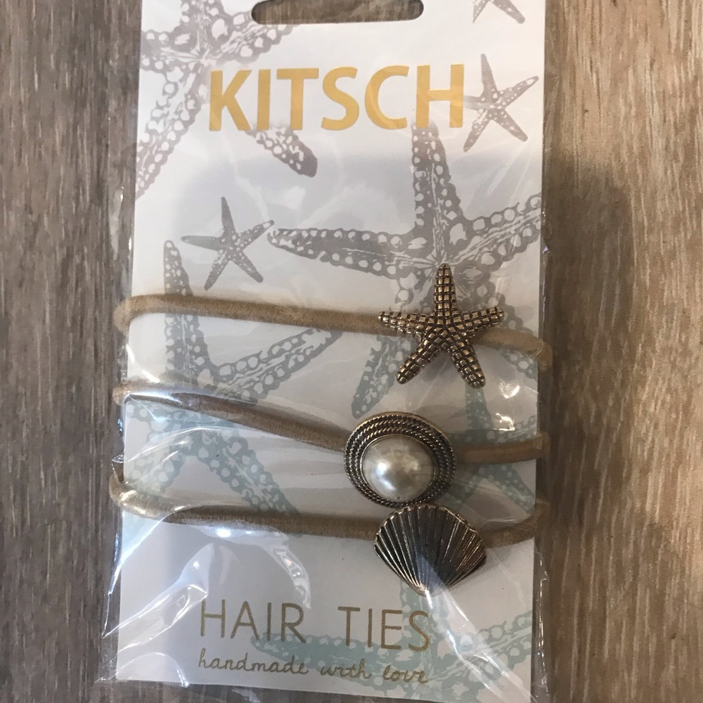 Kitsch Sea Theme Hair Elastics